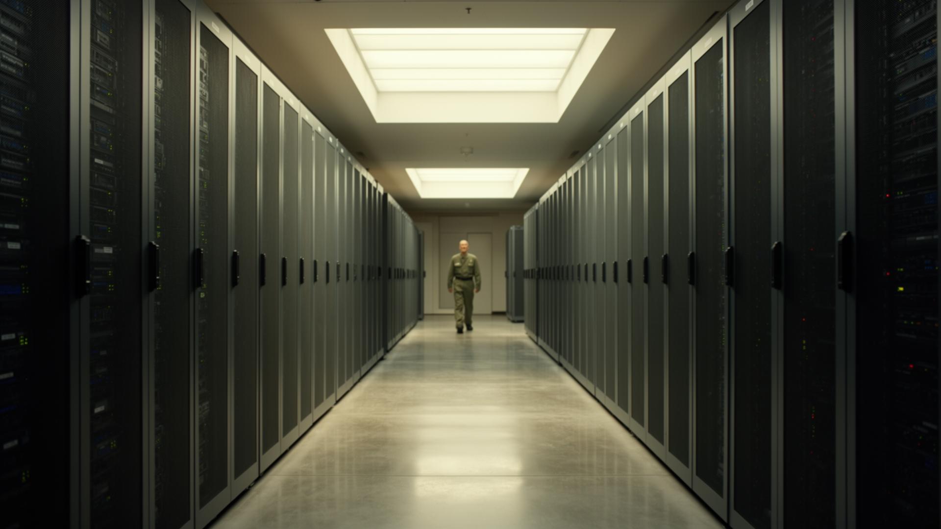 Secure data infrastructure corridor — institutional, observed, controlled